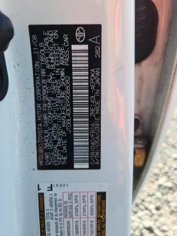 2009 Toyota Corolla le