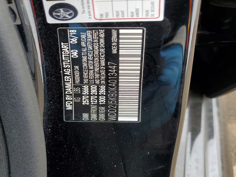 2019 Mercedes-Benz Cls 450 4matic