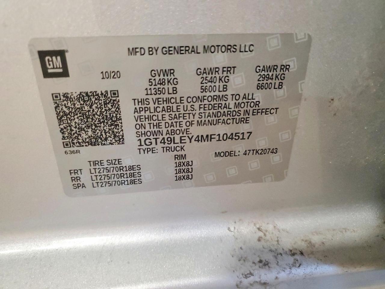 2021 GMC Sierra K2500 Heavy Duty