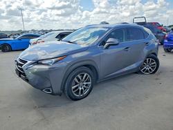 Lexus Nx 200t salvage cars for sale: 2015 Lexus Nx 200t