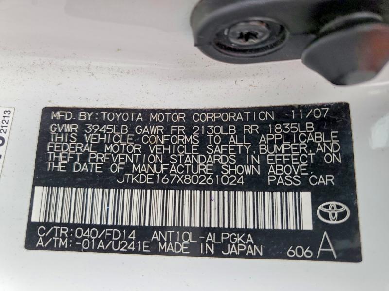 2008 Scion Tc Base