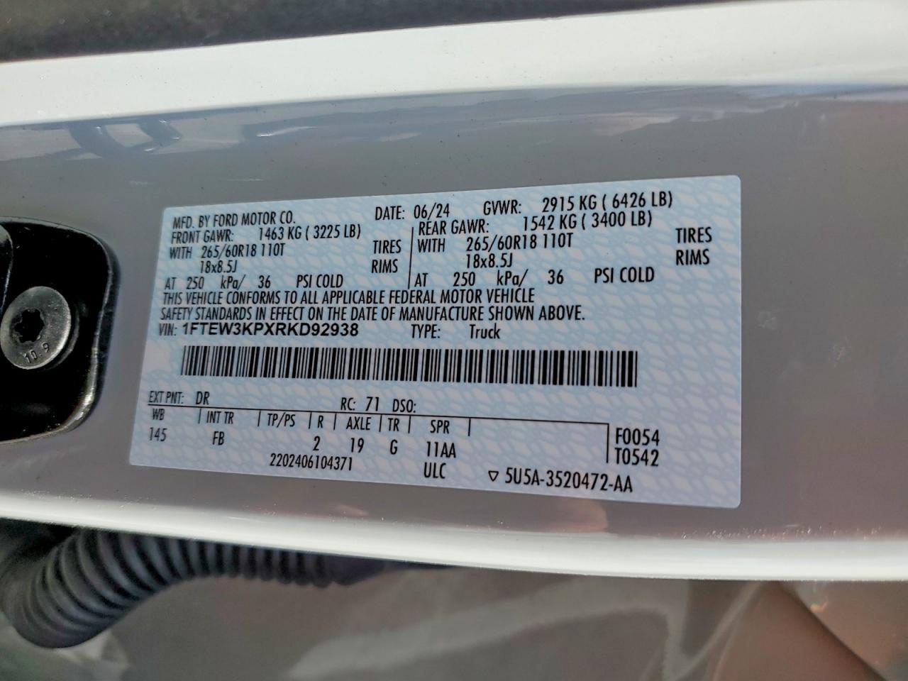 2024 Ford F150 XLT