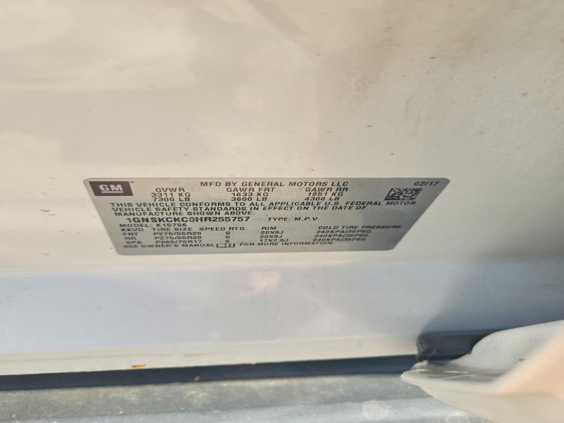 2017 Chevrolet Tahoe K1500 Premier