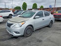 Vehiculos salvage en venta de Copart Wilmington, CA: 2017 Nissan Versa 1.6 s Plus