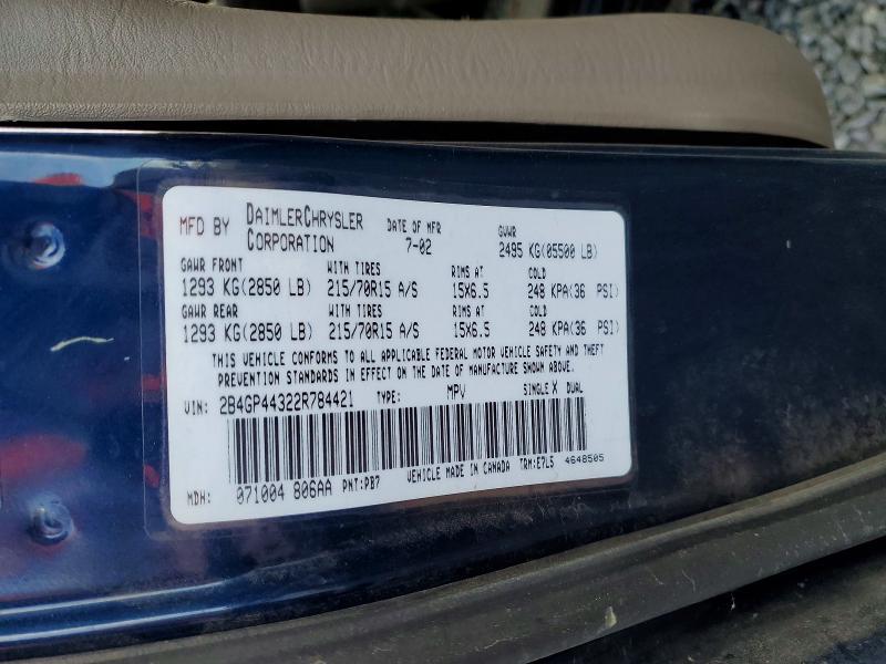 2002 Dodge Grand Caravan Sport