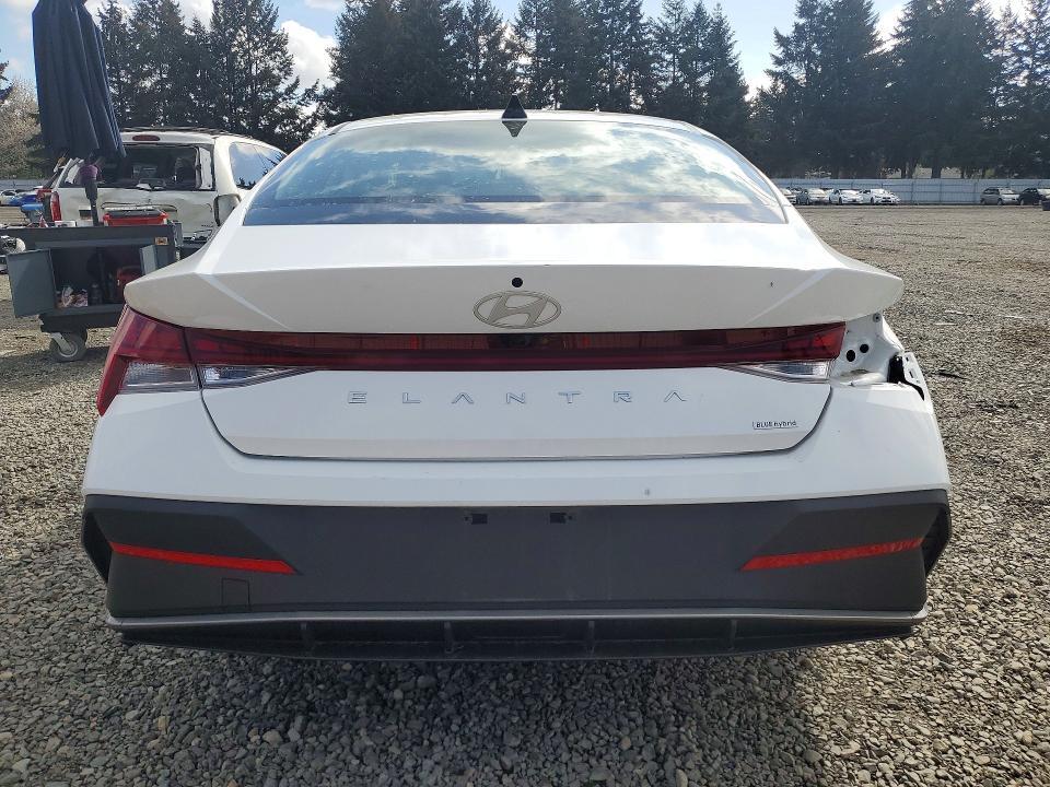 2025 Hyundai Elantra Hybrid Blue