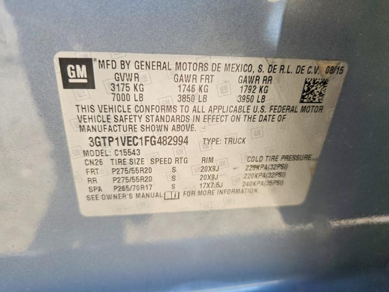 2015 GMC Sierra C1500 SLT