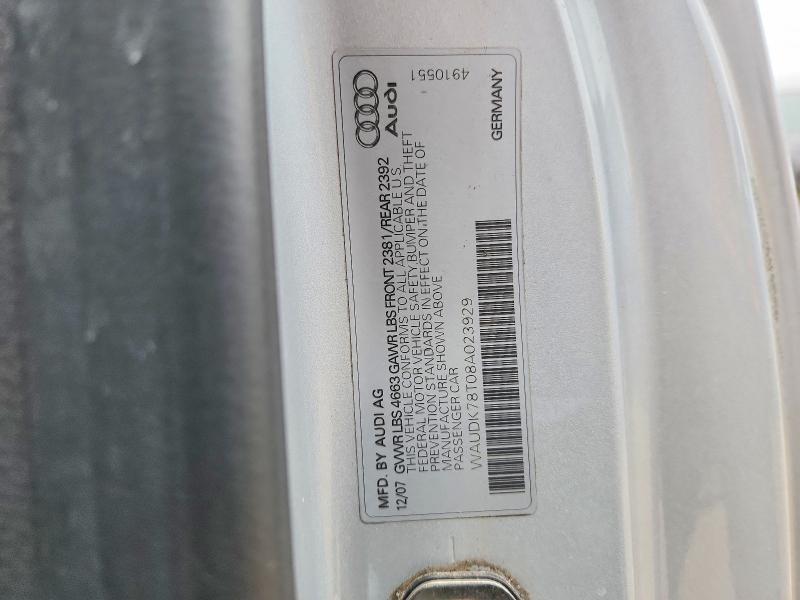 2008 Audi A5 Quattro