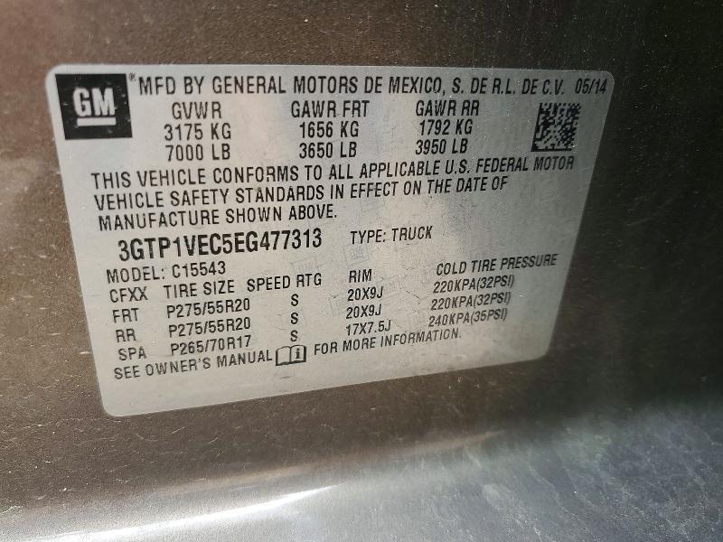 2014 GMC Sierra C1500 SLT