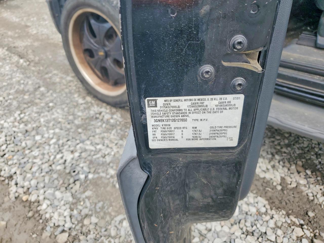 2002 Chevrolet Avalanche K1500