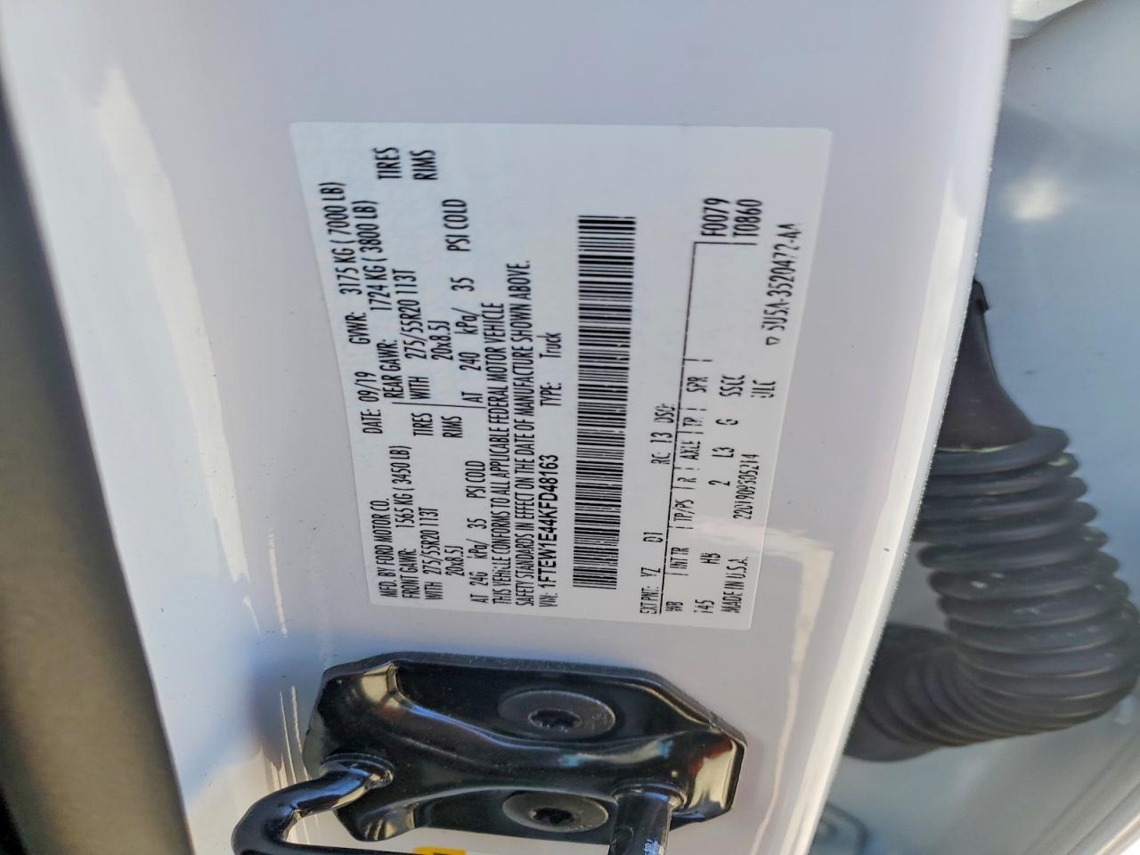 2019 Ford F150 Supercrew