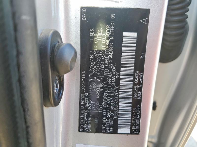 2010 Toyota 4runner SR5