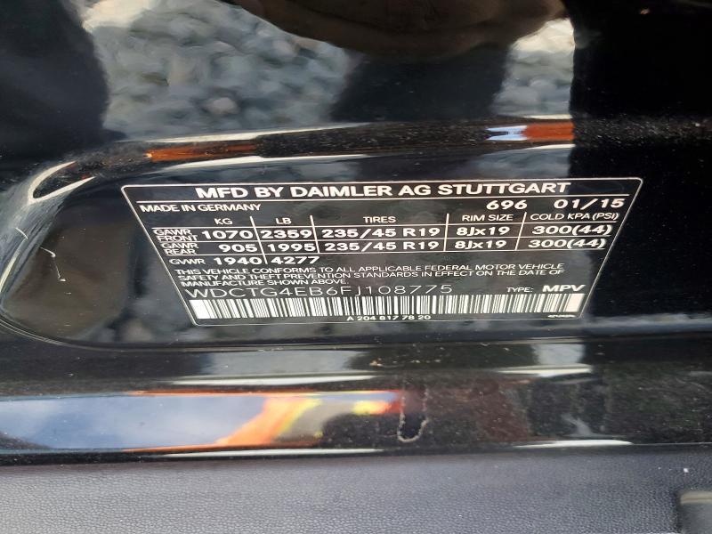 2015 Mercedes-Benz Gla 250