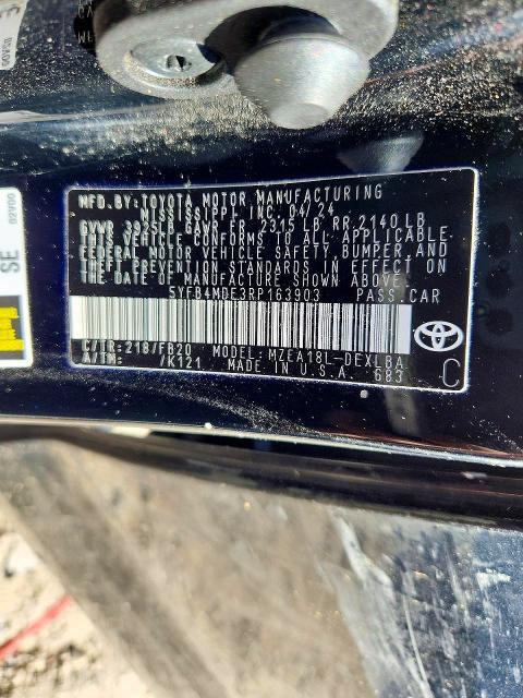 2024 Toyota Corolla le