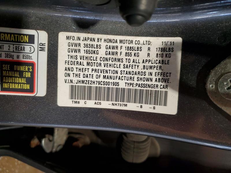 2012 Honda Insight ex