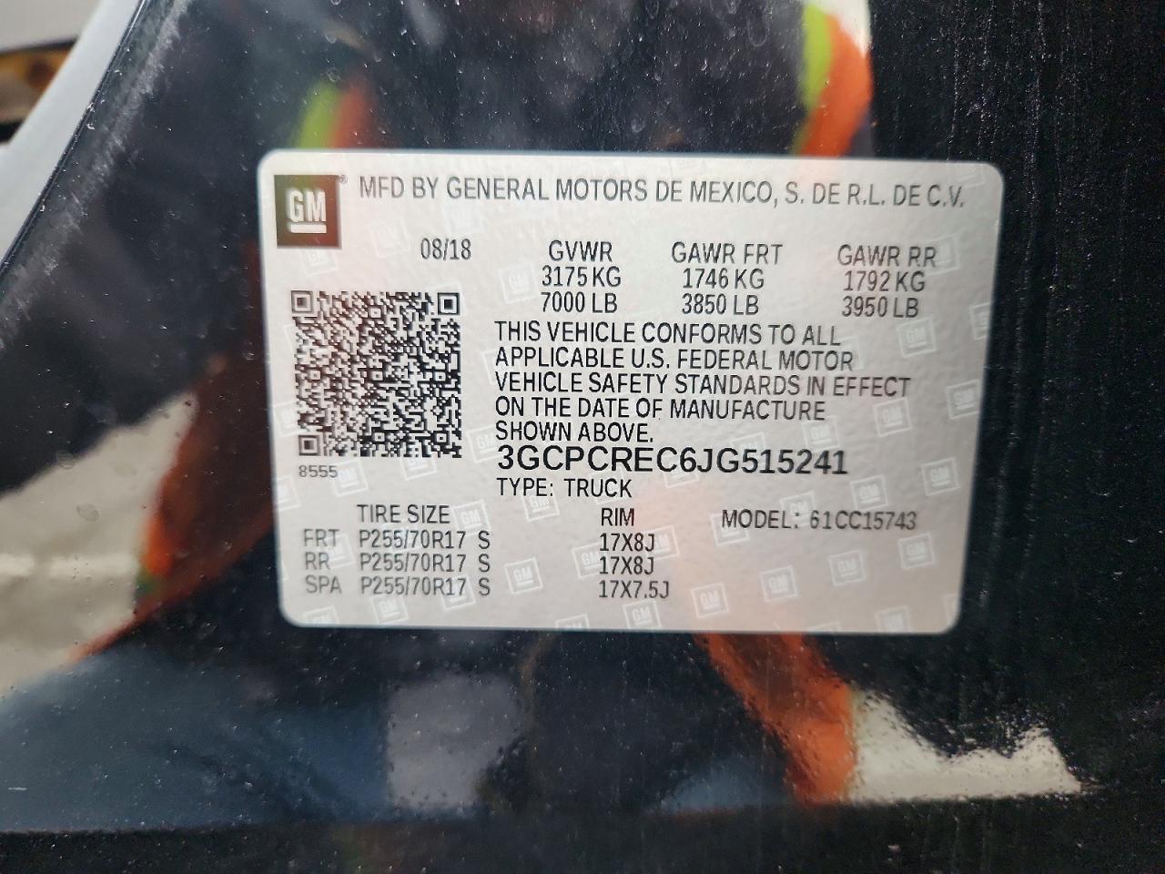 2018 Chevrolet Silverado C1500 LT