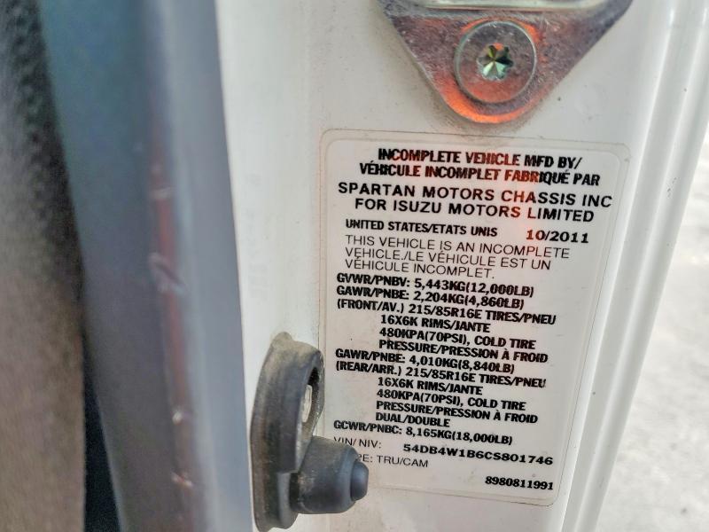 2012 Isuzu Npr-box Truck