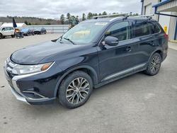 Salvage cars for sale from Copart Windham, ME: 2017 Mitsubishi Outlander se