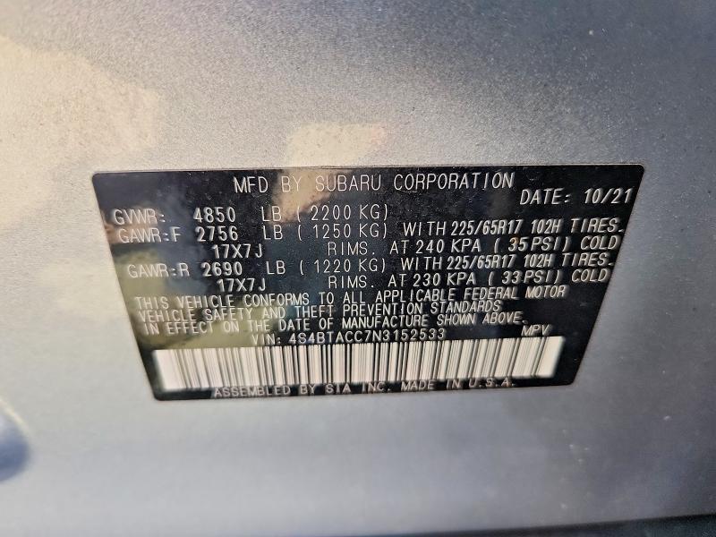 2022 Subaru Outback Premium