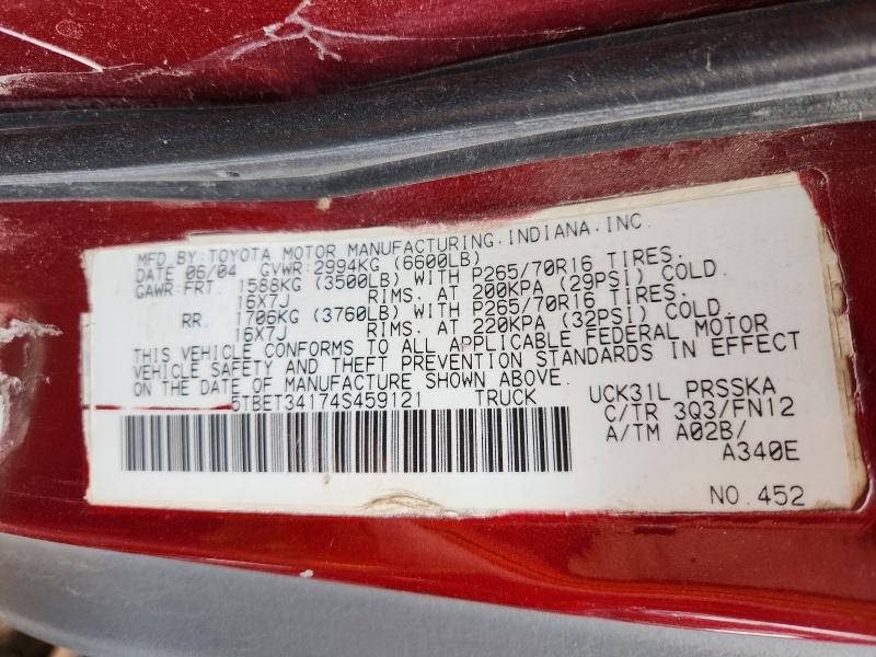 2004 Toyota Tundra Double Cab SR5