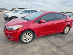 KIA salvage cars for sale: 2014 KIA Forte lx