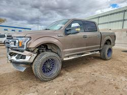 Salvage trucks for sale at Albuquerque, NM auction: 2018 Ford F150 Supercrew