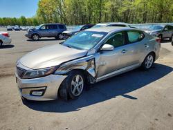 KIA Optima salvage cars for sale: 2015 KIA Optima lx