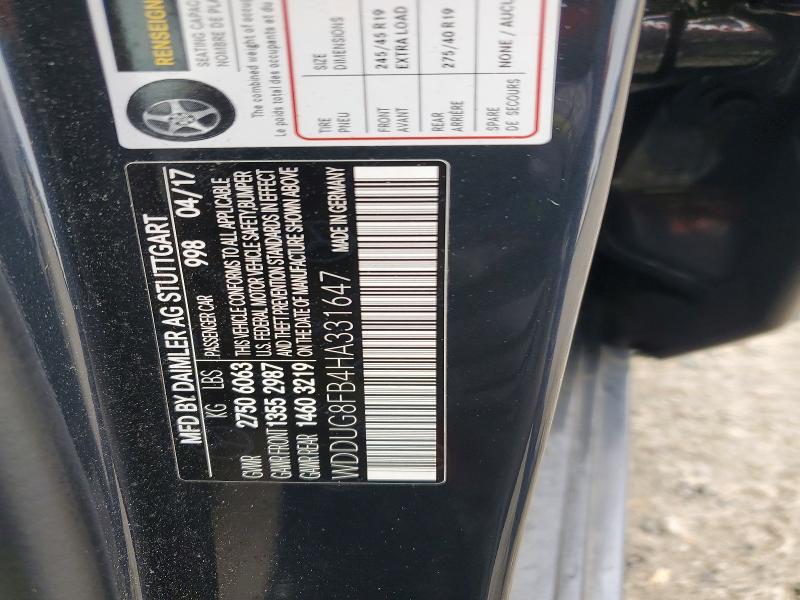 2017 Mercedes-Benz S 550 4matic