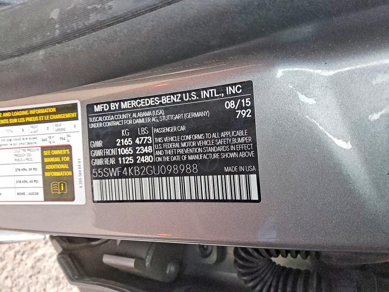 2016 Mercedes-Benz C 300 4matic