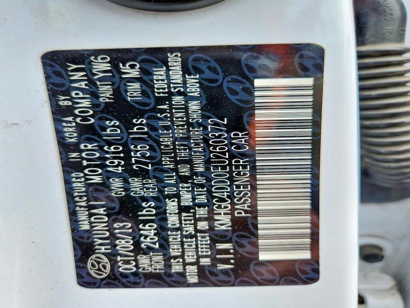 2014 Hyundai Genesis 3.8l