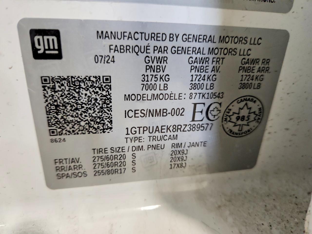 2024 GMC Sierra K1500