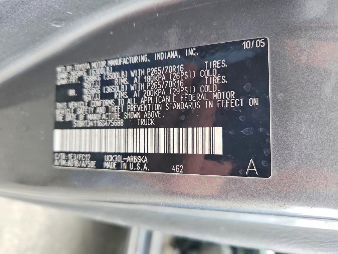 2006 Toyota Tundra SR5
