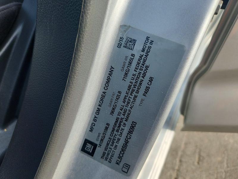 2015 Chevrolet Spark 1LT