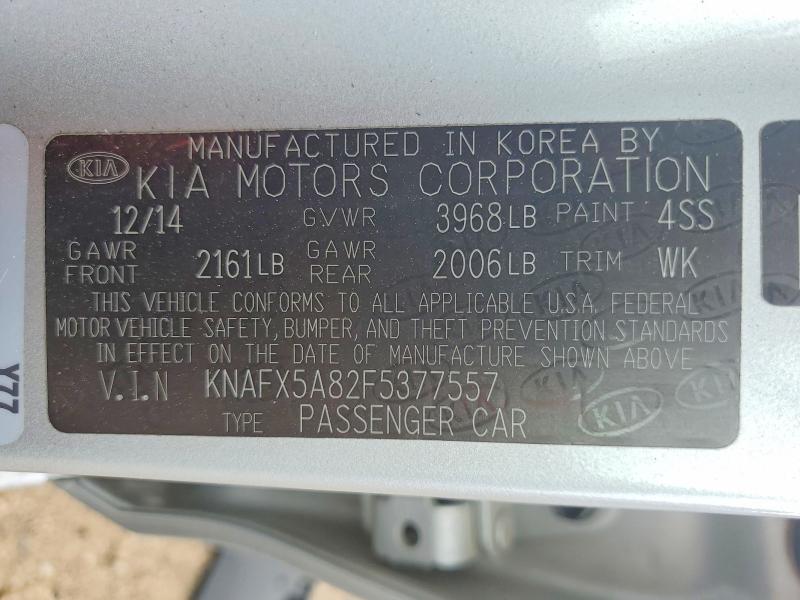 2015 KIA Forte ex