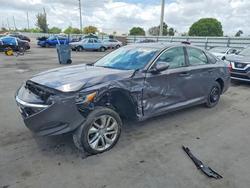 Honda Accord salvage cars for sale: 2019 Honda Accord lx