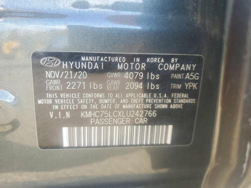 2020 Hyundai Ioniq Hybrid se