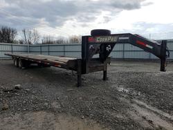 Salvage cars for sale from Copart Leroy, NY: 2019 Corn Pro Flatbed Trailer