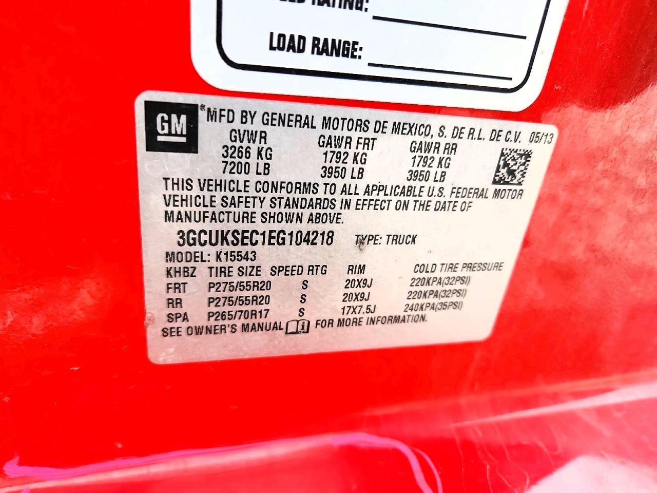 2014 Chevrolet Silverado K1500 LTZ