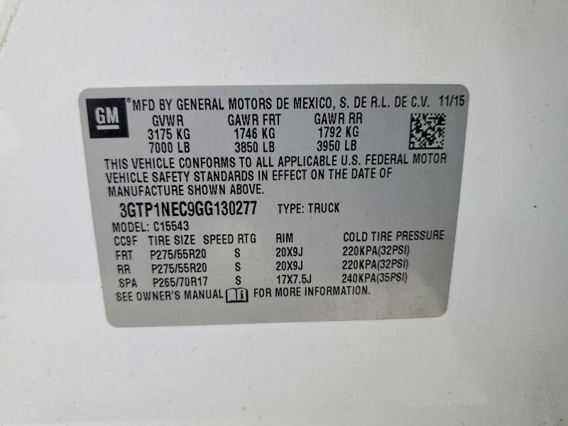 2016 GMC Sierra C1500 SLT