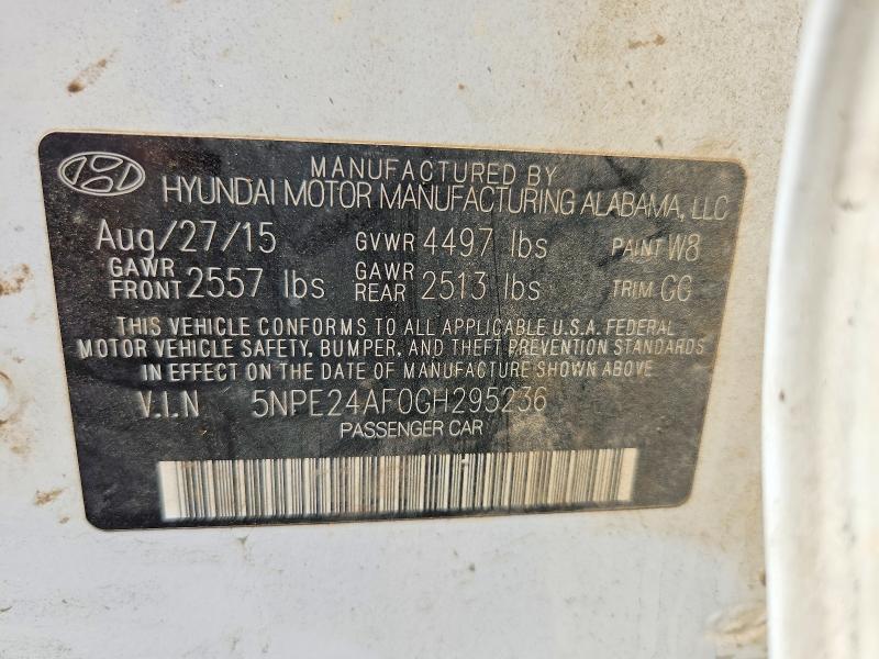 2016 Hyundai Sonata se