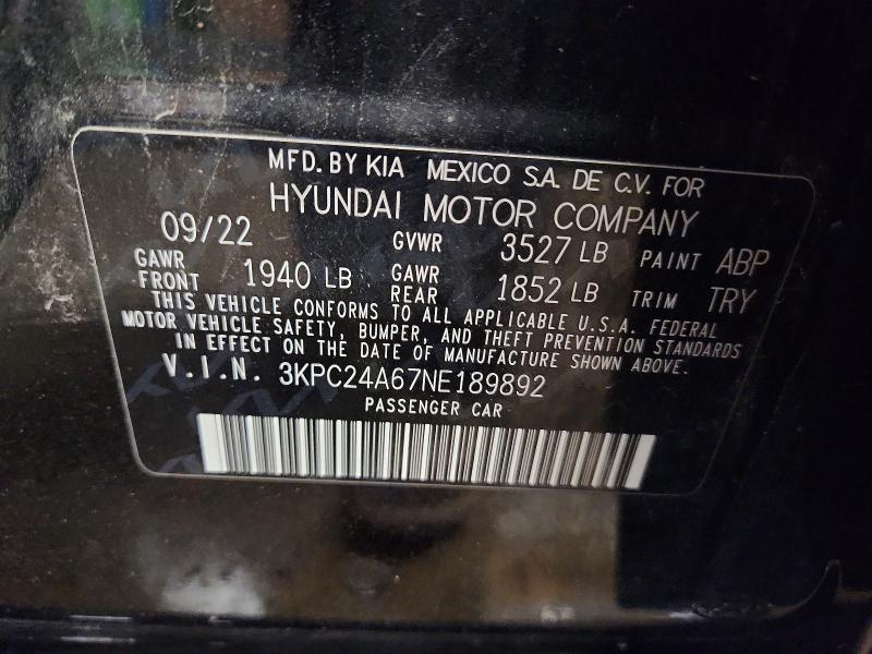 2022 Hyundai Accent sel