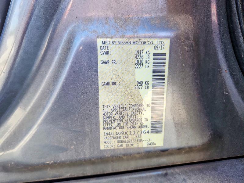 2018 Nissan Altima 2.5 s