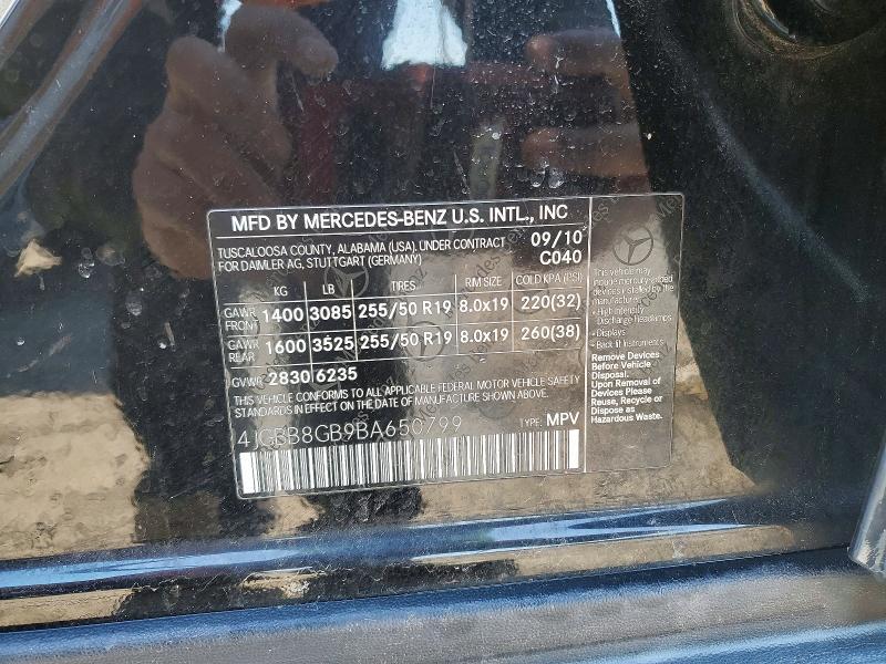 2011 Mercedes-Benz Ml 350 4matic