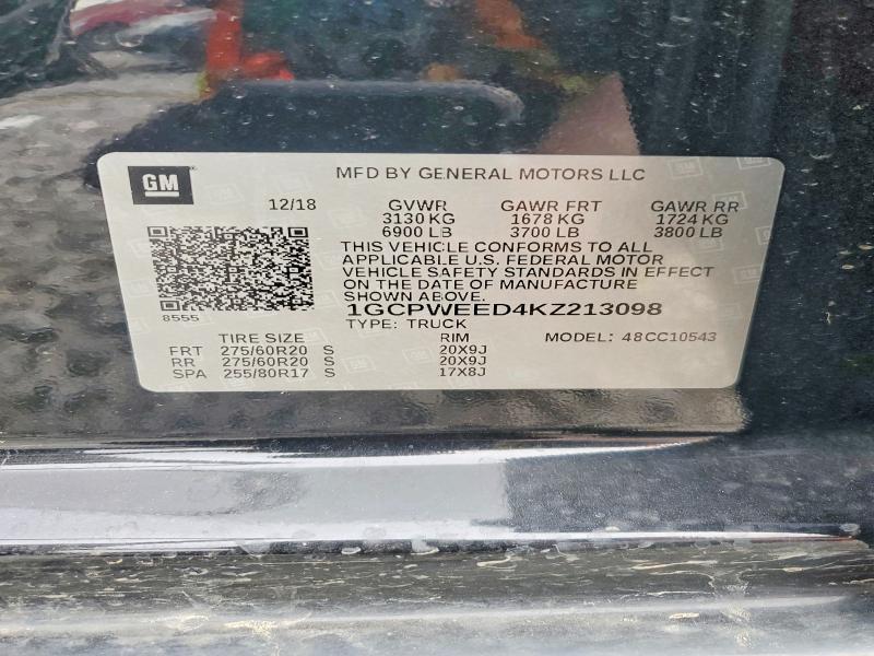2019 Chevrolet Silverado C1500 LTZ