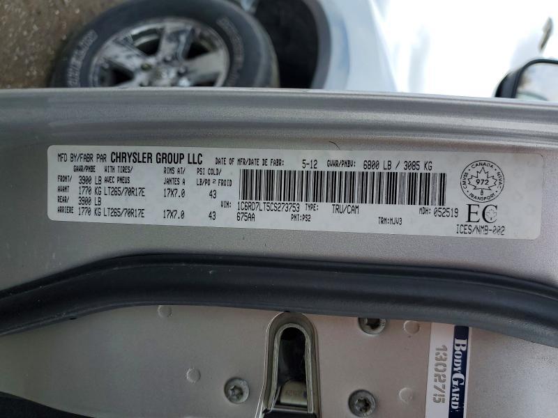 2012 Dodge RAM 1500 SLT