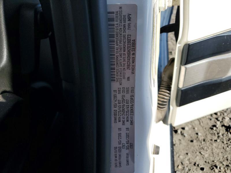 2017 Fiat 500l Trekking