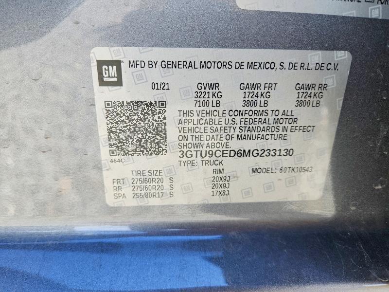 2021 GMC Sierra K1500 Elevation