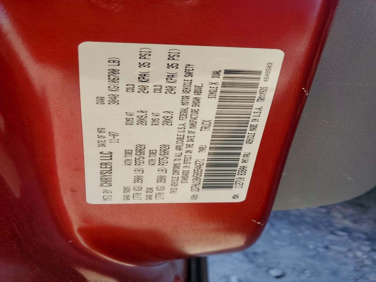 2008 Dodge RAM 1500 ST