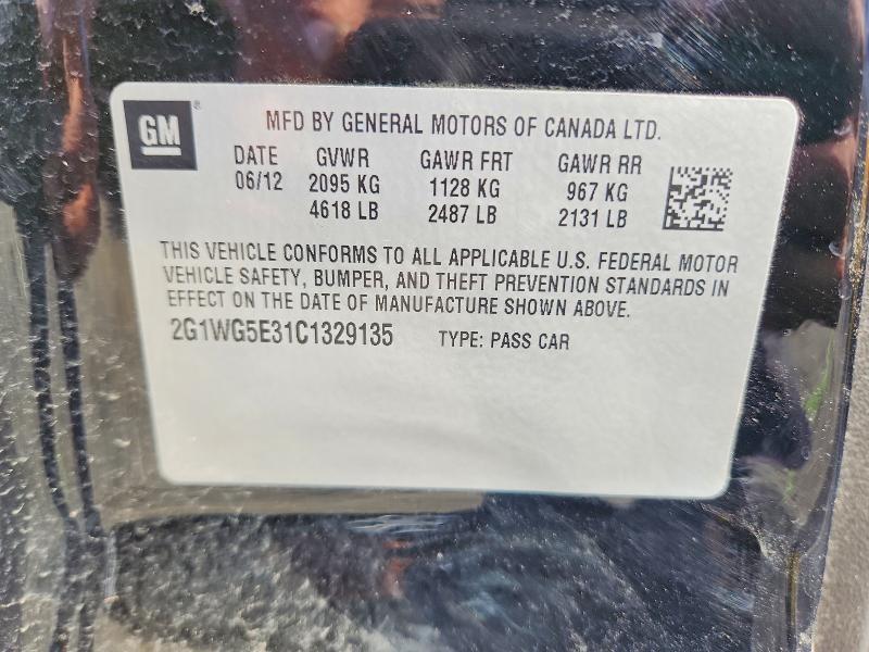 2012 Chevrolet Impala lt