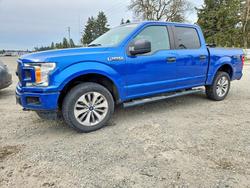 Ford salvage cars for sale: 2018 Ford F150 Supercrew